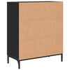 vidaXL Sideboard Schwarz 69,5 x 33 x 82 cm Holzwerkstoff