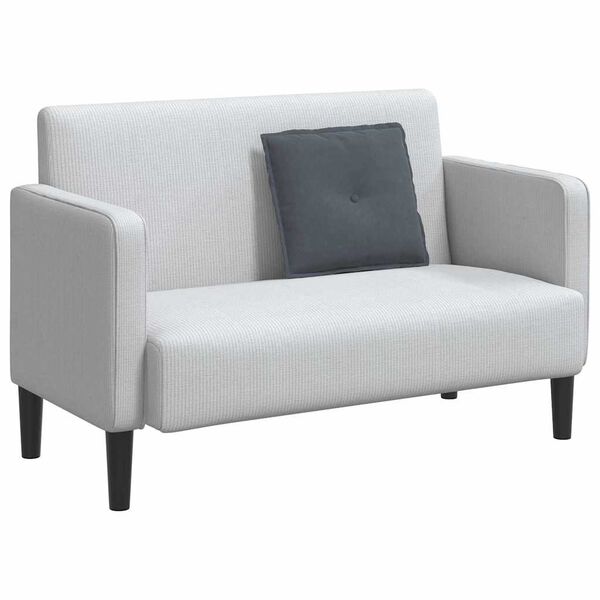 vidaXL R&uuml;ckenkissen Dunkelgrau 50 x 45 cm Cordstoff