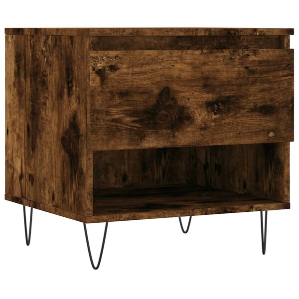 vidaXL Couchtisch R&auml;uchereiche 50x46x50 cm Holzwerkstoff