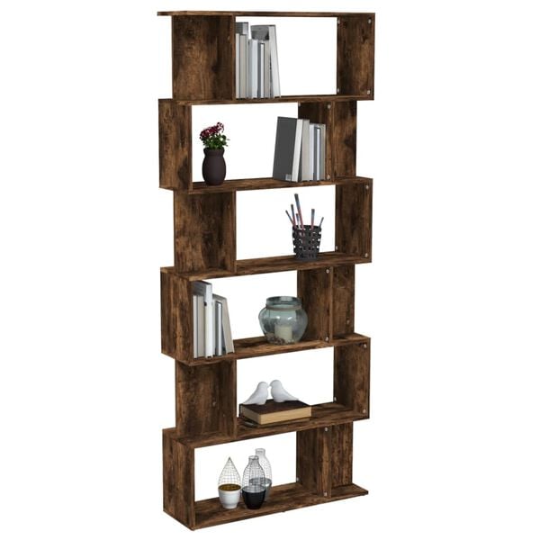 vidaXL B&uuml;cherregal/Raumteiler R&auml;uchereiche 80x24x192 cm Holzwerkstoff