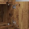 vidaXL Deckelst&uuml;tzscharnier 2 pcs Silber 194 x 36 x 18 mm Eisen