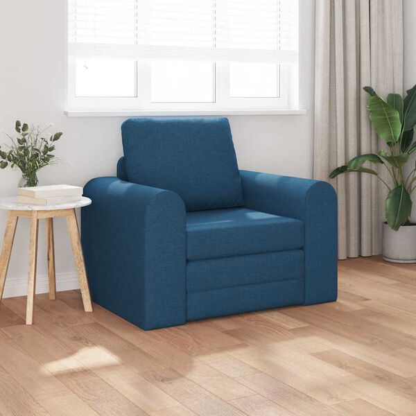 vidaXL Schlafsofa Blau 98 x 71 x 83 cm Samt