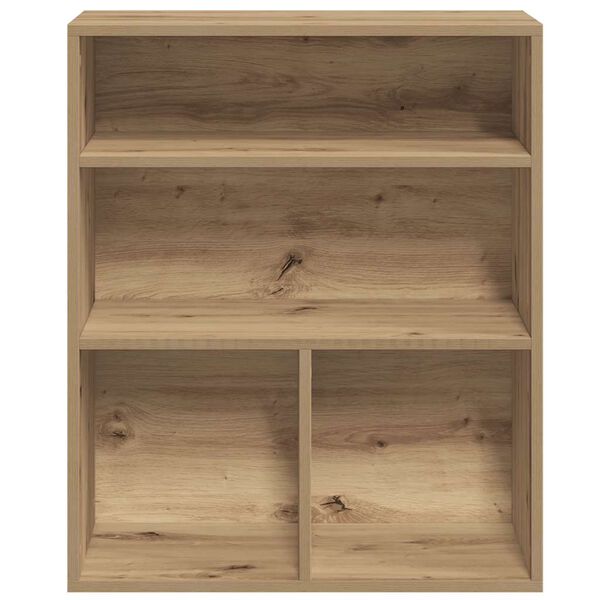vidaXL B&uuml;cherregal Artisan-Eiche 60x30x71,5 cm Holzwerkstoff