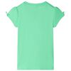Kinder-T-Shirt Hellgr&uuml;n 128