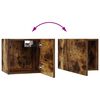 vidaXL 10-tlg. TV-Schrank-Set R&auml;uchereiche Holzwerkstoff