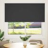 vidaXL Verdunkelungsrollo Schwarz 150x130 cm Stoffbreite 146,6 cm