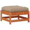 vidaXL Garten-Lounge-Set 7 pcs Wachsbraun Massives Kiefernholz
