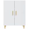 vidaXL Sideboard Hochglanz-Wei&szlig; 70x34x90 cm Holzwerkstoff