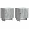 vidaXL Nachttisch 2 pcs Graues Sonoma 43 x 34,5 x 50 cm Holzwerkstoff