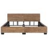 vidaXL Bettrahmen Nat&uuml;rliches Rattan 180x200 cm