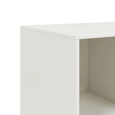 vidaXL Sideboard Weiß 99x39x73 cm Stahl
