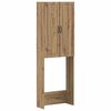 vidaXL Toilettenschrank UTRECHT Artisan-Eiche 66 x 25,5 x 190 cm