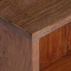 vidaXL Regale mit Regal Braun 47 x 16 x 55 cm Massives Mahagoni Holz