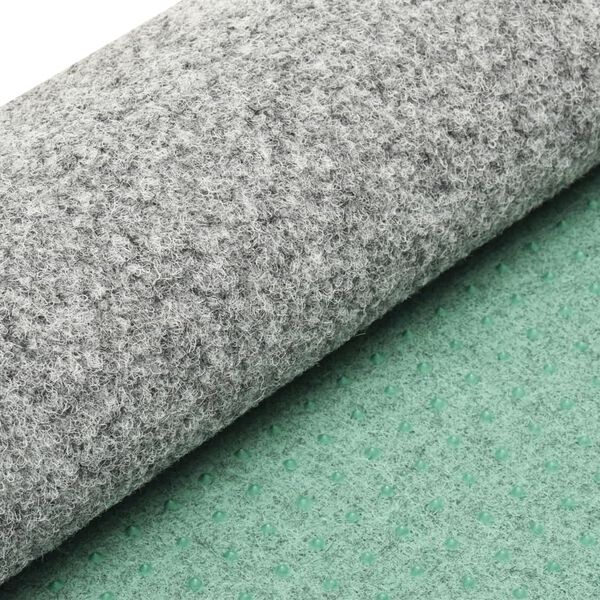 vidaXL Kunstrasen mit Noppen 10x1 m Grau