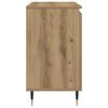vidaXL Badschrank Artisan-Eiche 58x33x60 cm Holzwerkstoff