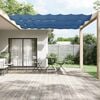 vidaXL Senkrechtmarkise Blau 100x1200 cm Oxford-Gewebe