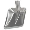 vidaXL Schaufelkopf 4 pcs Silber 45 x 38 cm Aluminium