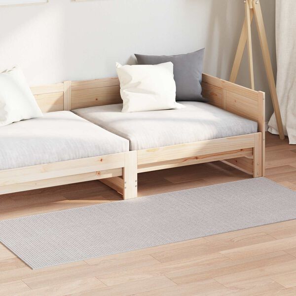 vidaXL Bereichsteppiche Rechtwinklig HUARTE Creme 200 x 80 cm