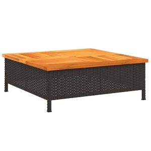 vidaXL Verkleidung f&uuml;r Sonnenschirmst&auml;nder Schwarz 70x70x25 cm