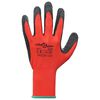 vidaXL Arbeitshandschuhe 12 pcs Rot und Schwarz 11 / XXL