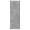 vidaXL Apothekerschrank Betongrau 30x41x118 cm Holzwerkstoff