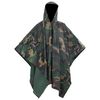 Wasserdichter Armee-Regenponcho f&uuml;r Camping/Wandern Tarnung