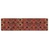 vidaXL Teppichl&auml;ufer MARSA Mehrfarbig 100 x 400 cm Polyester und PVC