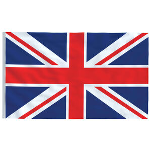 vidaXL Flagge des Vereinigten K&ouml;nigreichs 90 x 150 cm