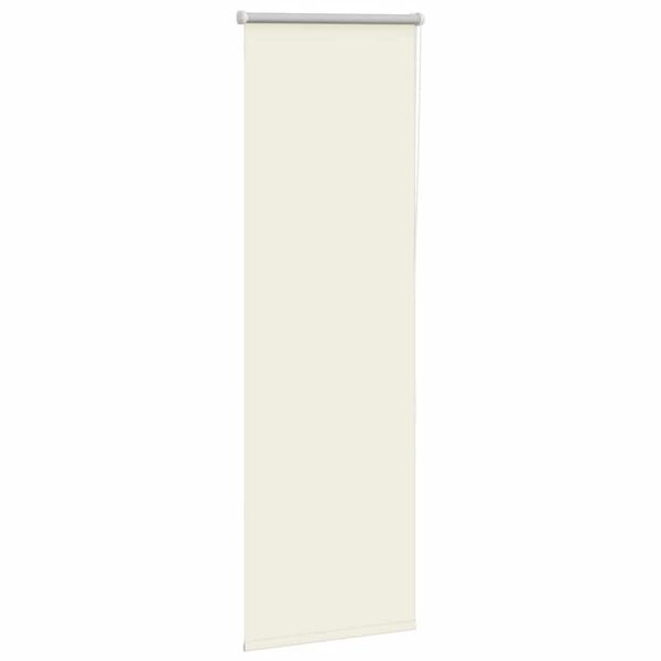 vidaXL Verdunkelungsrollo Cremewei&szlig; 55x130cm Stoffbreite 50,7 cm