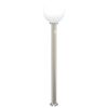 vidaXL Pollerleuchte mit Sensor 120 cm Edelstahl IP44
