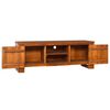 vidaXL TV-Schrank 110x30x40 cm Teak Massivholz