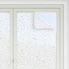 vidaXL Fensterfolien 4 Stk. Matt Blumenmuster PVC