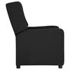 vidaXL Relaxsessel Schwarz Stoff