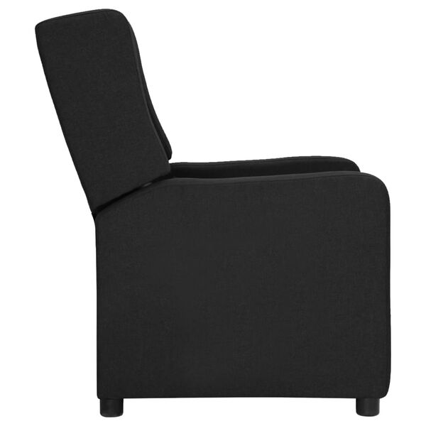 vidaXL Relaxsessel Schwarz Stoff