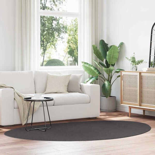 vidaXL Teppich HUARTE Anthrazit 160 x 230 cm Polyester