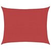vidaXL Sonnensegel 160 g/m&sup2; Rot 6x7 m HDPE
