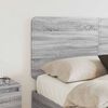 vidaXL Kopfteil Graues Sonoma 150 cm Holzwerkstoff