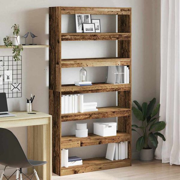 vidaXL B&uuml;cherregal Artisan-Eiche 100 x 30 x 198 cm Holzwerkstoff