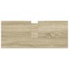 vidaXL Badschrank Sonoma-Eiche 80x33x60 cm Holzwerkstoff