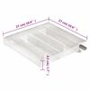 vidaXL Kaltrauchgenerator 5-Kammer 27 cm Edelstahl