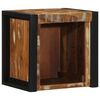 vidaXL Nachttisch Mehrfarbig 40x35x40 cm Altholz Massivholz