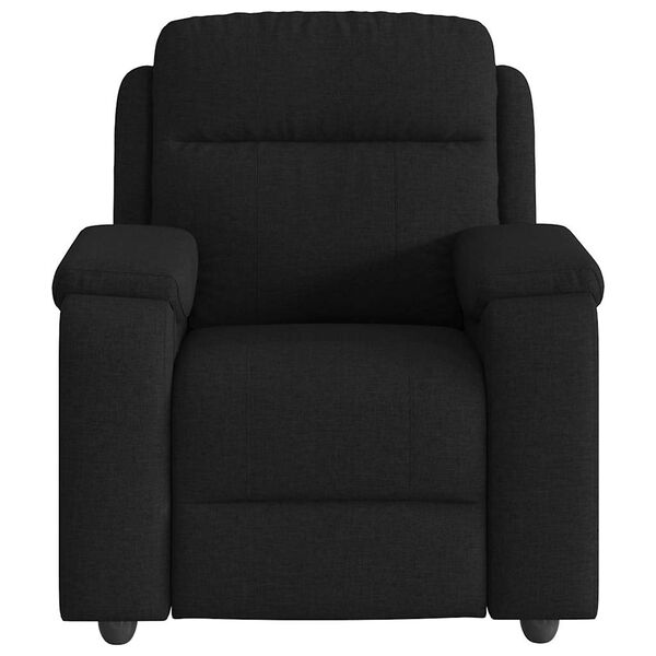 vidaXL Massagesessel Schwarz Stoff