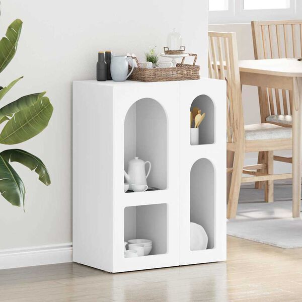vidaXL Sideboard Wei&szlig; 59 x 35 x 80,5 cm Holzwerkstoff