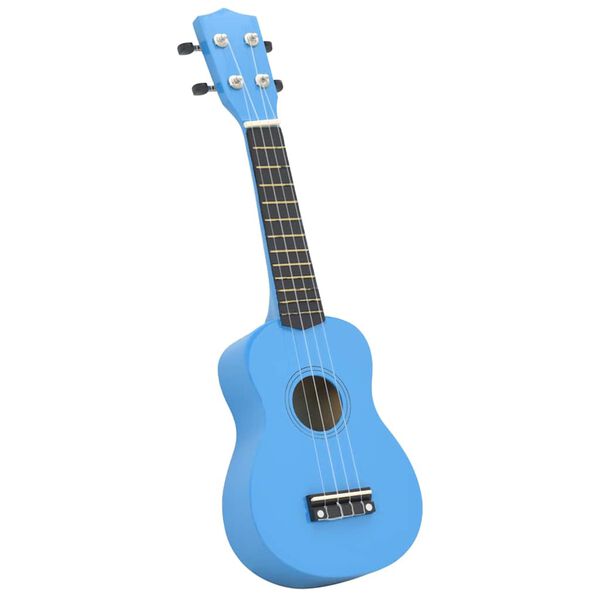 vidaXL Sopran-Ukulele-Set mit Tasche f&uuml;r Kinder Babyblau 23"