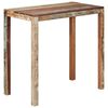 vidaXL Bartisch 112x60x108 cm Altholz Massiv