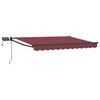 vidaXL Manuelle Gelenkarmmarkise mit LEDs 3,5 x 2,5 m