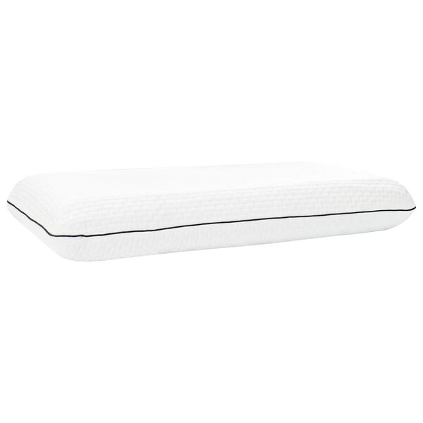vidaXL Schlafkissen Uni Wei&szlig; 70 x 40 x 14 cm Gelschaum