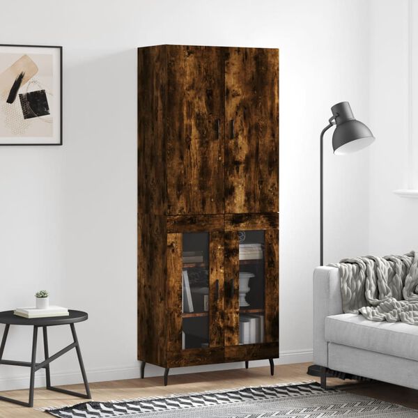 vidaXL Highboard R&auml;uchereiche 69,5x34x180 cm Holzwerkstoff
