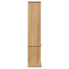 vidaXL Vitrine VIGO 85x35x170 cm Massivholz Kiefer