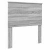 vidaXL Bettrahmen Graues Sonoma 90 x 190 cm Ingenieurs Holz